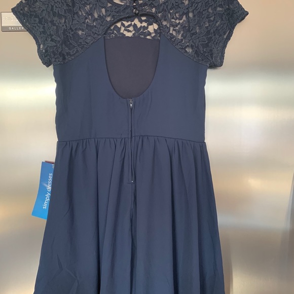 Nwt navy dress - Picture 2 of 3